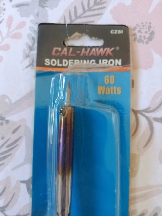 Soldador de estaño Cal-Hawk 60W