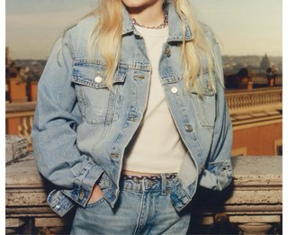 Chaqueta tejana Zara Talla 10 (140 cm)