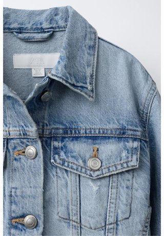 Chaqueta tejana Zara Talla 10 (140 cm)