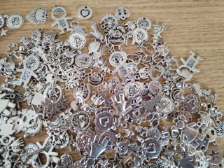Lote charms colgantes dijes abalorios