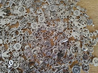 Lote charms colgantes dijes abalorios