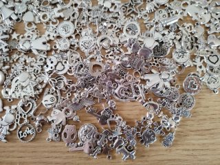 Lote charms colgantes dijes abalorios