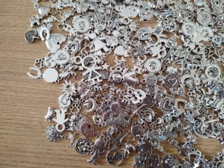 Lote charms colgantes dijes abalorios