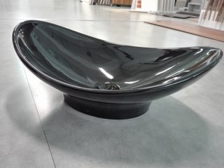 Lavabo Scarabeo Zefiro nero lucido