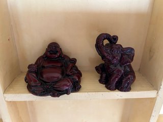 Lotto 5 Statuine Portafortuna Etniche
