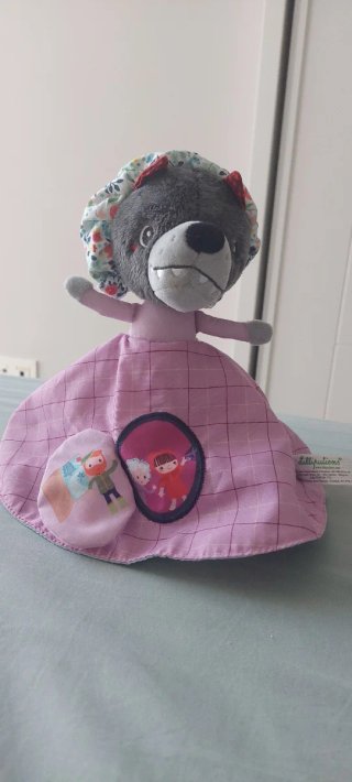 Muñeca Caperucita Roja, Lobo y Abuela