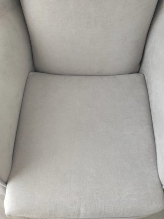 Sillón mecedora lactancia gris