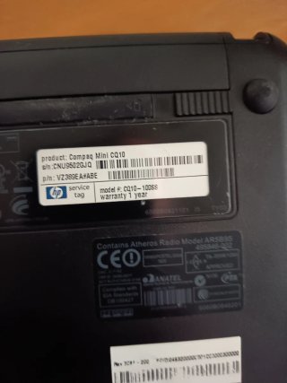 Portátil Compaq 10 Nero