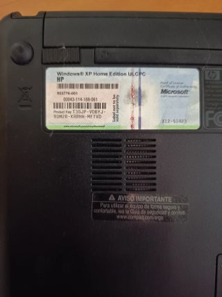 Portátil Compaq 10 Nero