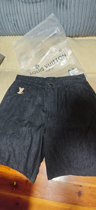 Camisa y pantalón, conjunto Louis Vuitton Negro