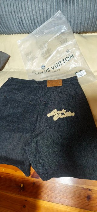 Camisa y pantalón, conjunto Louis Vuitton Negro