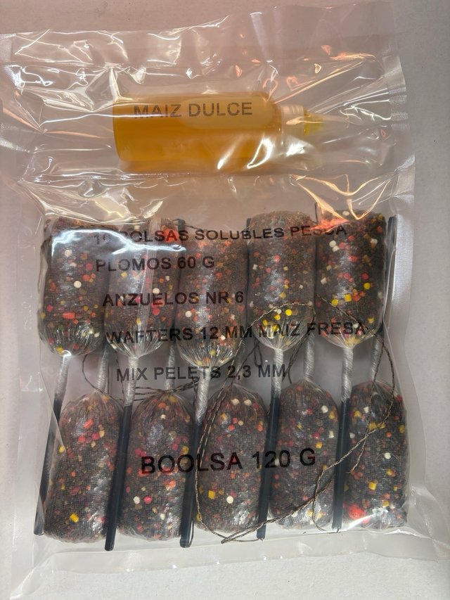 10 Bolsas Solubles Pesca