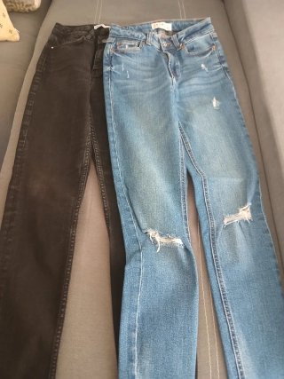Lote 2 Pantalones Vaqueros Mujer