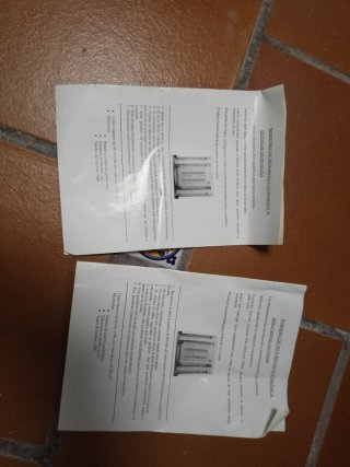 Barrera de seguridad infantil blanca