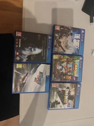 Pack 5 Juegos PS4: Shadow of Mordor, The Surge, Cr