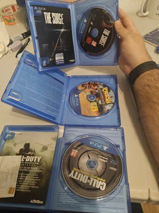 Pack 5 Juegos PS4: Shadow of Mordor, The Surge, Cr