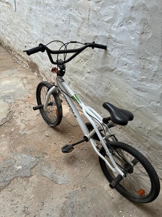 Bici BMX Freestyle Blanca