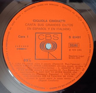 Gigliola Cinquetti - Canta sus grandes éxitos