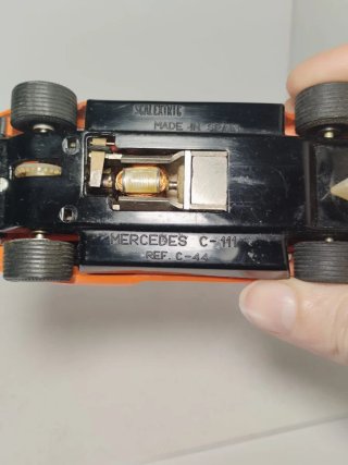 Coche Scalextric Mercedes Wankel C-111
