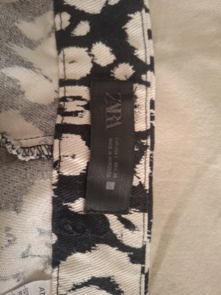 Falda pantalón estampada