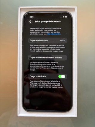 iPhone 11 Negro 64GB - Batería 100% Original