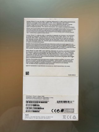iPhone 11 Negro 64GB - Batería 100% Original
