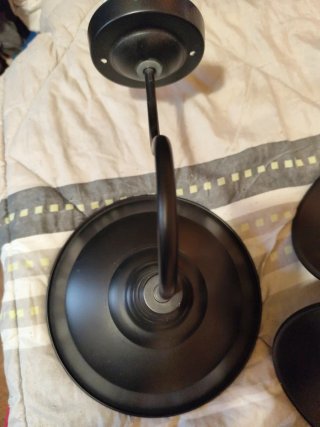 4 Lámparas de Pared Negras
