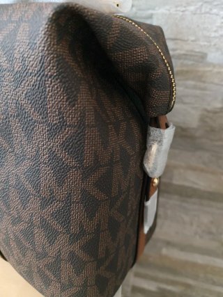 Bauletto Michael Kors marrone monogram