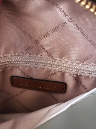 Bauletto Michael Kors marrone monogram