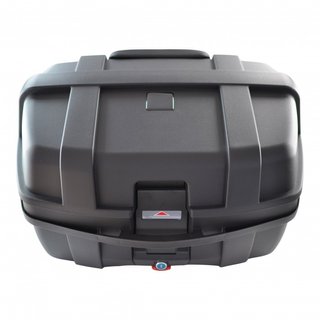 Baúl Moto Negro 47L 2 Cascos