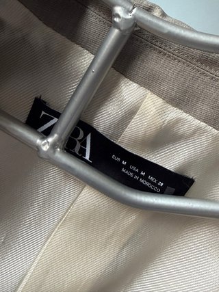 Blazer Zara Beige/Gris