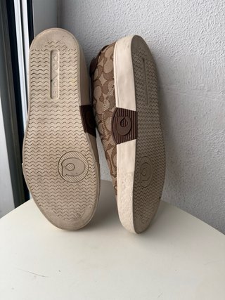 Coach Citysole Skate Sneakers Beige/Marrón