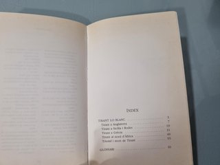 Libro Tirant lo Blanc-Joanot Martorell