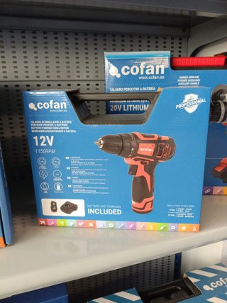 Taladro Percutor Cofan 20V Lithium-Ion