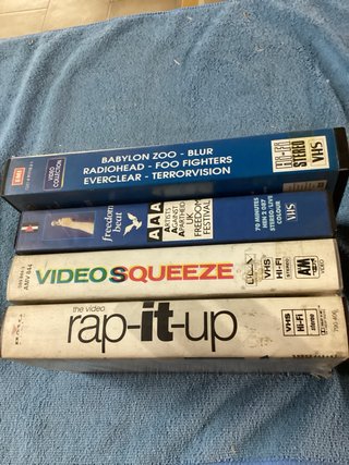 Vhs rap it up, video squerze,video collection,free