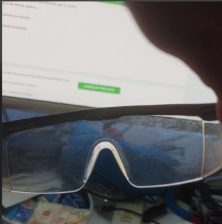 Gafas de protección/seguridad(Patillas ajustables)