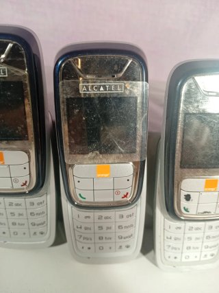 3 x Alcatel OT-E265 Argento