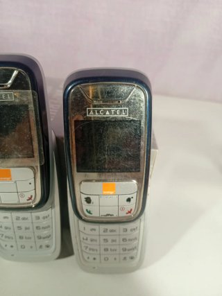 3 x Alcatel OT-E265 Argento