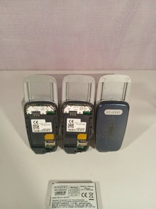 3 x Alcatel OT-E265 Argento