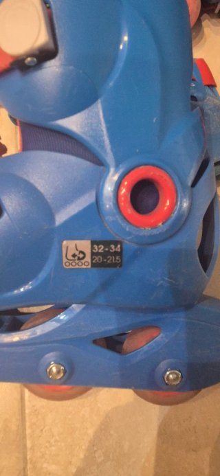 Patines Oxelo Talla Ajustable,Protecciones y Casco