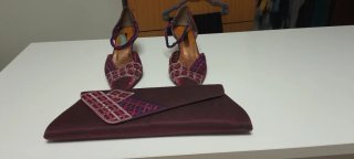 Conjunto Zapatos y Bolso Fiesta
