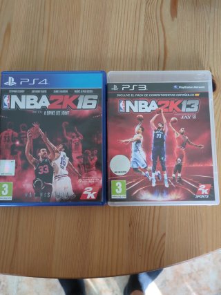 NBA 2K16 PS4 + NBA 2K13 PS3