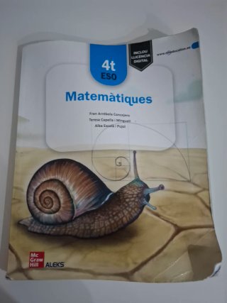 Matemàtiques 4t ESO