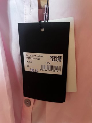 Blusa rosa lazo Sophie and Lucie