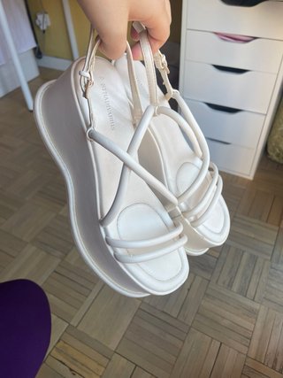 Sandalias Stradivarius Beige Talla 36