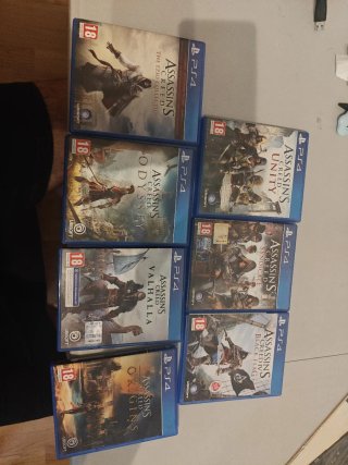 Collezione di giochi Assassin's Creed per PS4