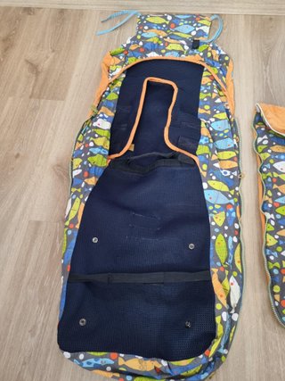 Funda o saco invierno silla bebé reversible