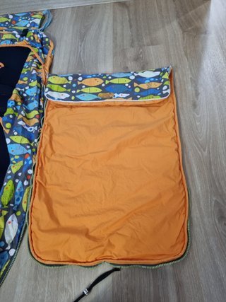 Funda o saco invierno silla bebé reversible