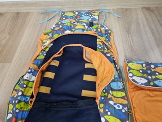 Funda o saco invierno silla bebé reversible