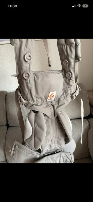 Mochila portabebés Ergobaby gris